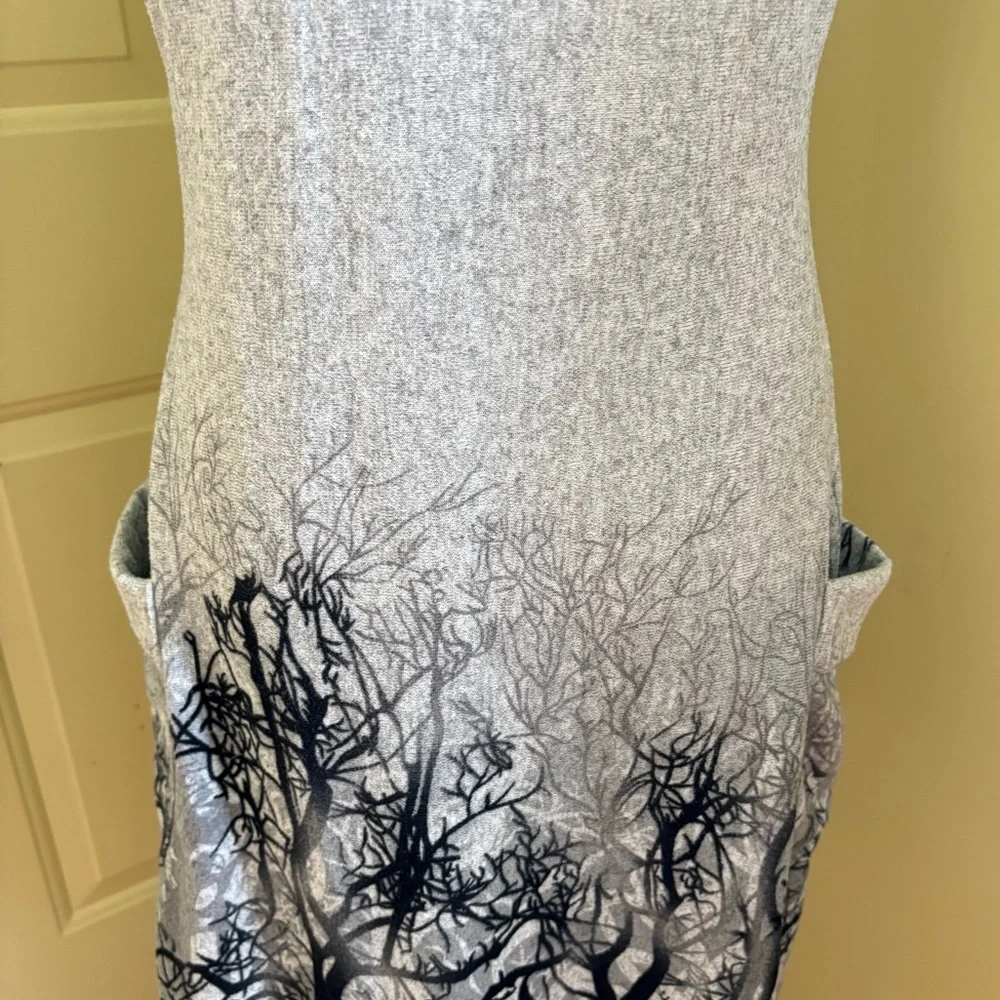 LA SOUL Tree-Print Dress size M - Picture 7 of 13